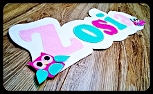 Ręcznie wykonane imię z filcu. Robię takie na zamówienie. 100% Hand made with love! Wszystko wykonane ręcznie z najwyższą starannością! Liczę sobie 9 zł za literkę + koszt przes...