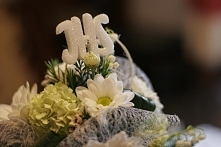 Kompozycja na stół komunijny