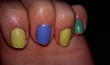 kolorowe pistacja,niebieski...