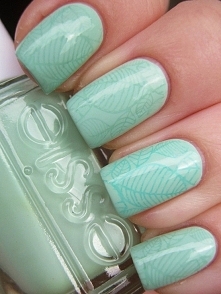 Miętowe paznokcie jak wam s...