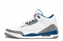 Jordan AIR RETRO 3 Trainers Online White True Blue Mens Nike Sneakers
