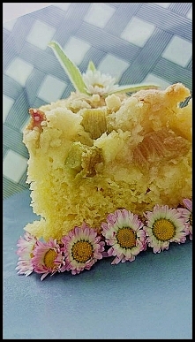 CIASTO Z RABARBAREM.Link do bloga po kliknięciu na zdjęcie :) 
Zapraszam!