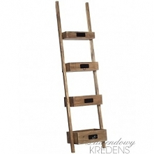 Ozdobna drabina z półkami marki Hubsch.