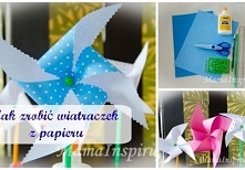 jak zrobić wiatraczek praca plastyczna dla przedszkolaka