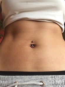 Mój brzuchol, po treningach na siłowni i treningach w domu :) działamy dalej ! ❤️