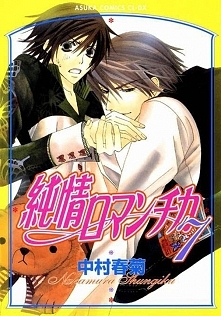 Junjō Romantica 

Cała historia skupia się wokół Misakiego i Akihiko. Usami jest najmłodszym pisarzem, który otrzymał nagrodę Naomori. Jego najlepszym przyjacielem jest Takahiro...