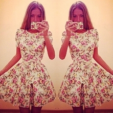 Fashion Floral Print Short ...