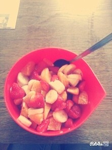 Oto moje dzisiejsze jedzonko ;)
Najlepsze bo zdrowe :*