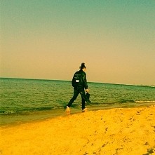 poznałam na plaży :) stylowo