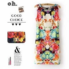 Sukienka na lato. Po kliknięcie na zdjęcie więcej rozmiarów.