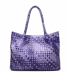 Cwmalls Womens Leather Carryall Tote Bag CW255169