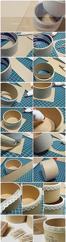 Pudełeczka na drobiazgi diy