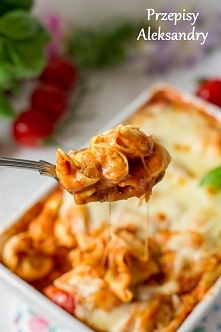 Prosta zapiekanka z tortell...