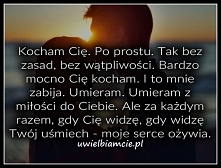 Kocham cię...