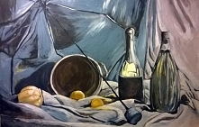 martwa natura 70x50 akryl