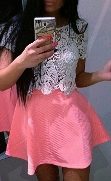 rozkloszowana plus koronka od niusia91 z 30 maja - najlepsze stylizacje i ciuszki