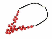 DIY Kurs – Czerwony naszyjnik