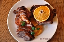 Indyk w pomarańczach