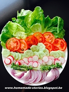 Zdrowie na talerzu :) 
A więcej zdjęć na moim blogu! Zapraszam! Wszystkich co kochają zdrową kuchnię i warzywa i owoce!