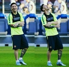 Na dzisiejszym treningu :p