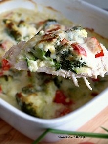 Piersi kurczaka zapiekane z...