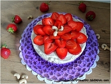 KOKOSOWY NERNIK Z ŻURAWINĄ I TRUSKAWKAMI