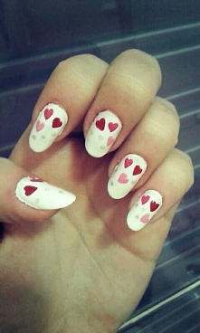 Walentynkowe pazurki mojego...