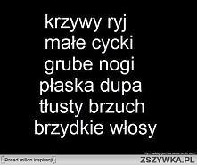 To myślą o mnie inni ale mn...