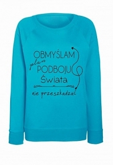 super niebieska bluza