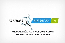 10 kilometrów na wiosnę w 50 minut - trening 2 i 3 razy w tygodniu.