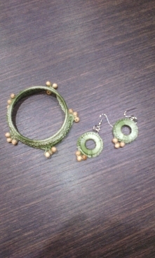 Bransoletka i kolczyki