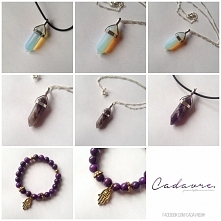 Naszyjniki i bransoletki z kamieni naturalnych od Cadavre