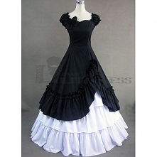 Wiktoriańska suknia