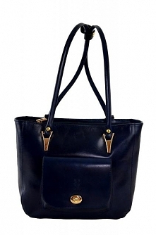 Torebka skórzana włoska