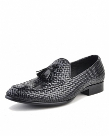 Dallas Black Tassel Woven L...