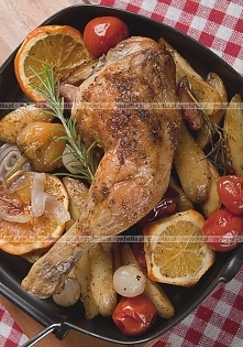 Królik z grilla w pikantnym sosie