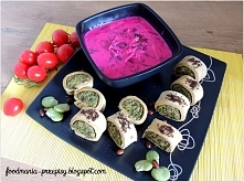 KUKURYDZIANE PASZTECIKI Z FARSZEM Z BOBU I SOI