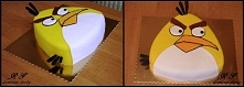 * Tort żółty Angry Birds *