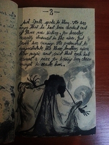 I nareszcie druga strona z ręcznie robionej "Opowieści o trzech braciach "