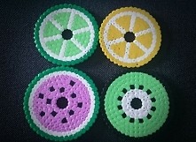 nakładki na szklanki z miej...