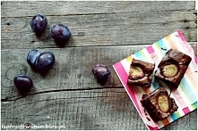 śliwka czekolada brownie