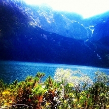 Morskie oko. Cudowne miejsce które polecam odwiedzić każdemu. Zdjęcie wykonałam w lato 2014r . :)