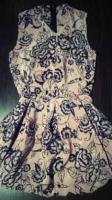 Sukienka uszyta przeze mnie ;)