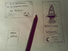 Troszkę mi drzwi nie wyszły bo się spieszyłam gdyż jutro wyjeżdżam na Kretę i w ostatnim momencie wszytko.. jak zawsze ;) Na drzwiach pisze: "Ubrania i kosmetyki"