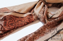 Szal z Kaszmiru.
Pashmena & wełna