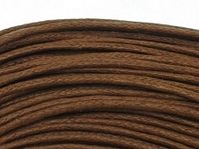 Sznurek Bawełniany Woskowany do Shamballa Brązowy Czekoladowy