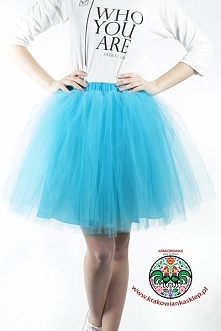 tiulowa turkusowa spónica