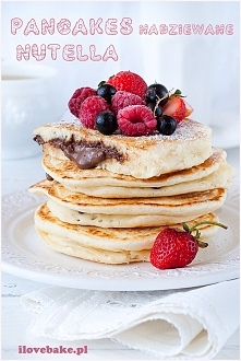 Pancakes nadziewane nutellą ilovebake.pl