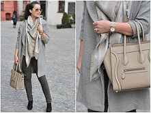 szaro-beżowa stylizacja