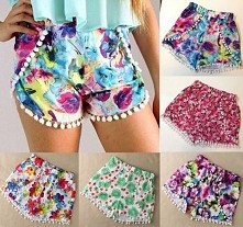 SPODENKI SZORTY BOHO HIPPIE KOLOROWE LATO PO KLIKNIĘCIU NA ZDJĘCIE PRZEJDZIESZ DO WSZYSTKICH KOLORÓW I ROZMIARÓW POLECAM